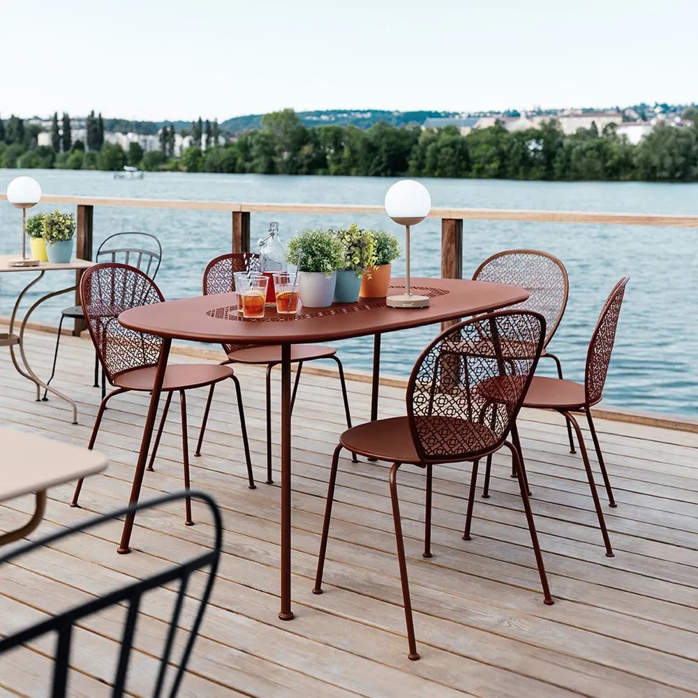 Lorette stol, red ochre Fermob