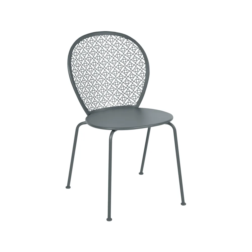 Lorette stol, storm grey Fermob