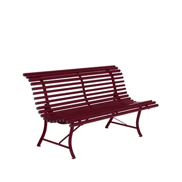 Louisiane bänk 150 cm - black cherry - Fermob