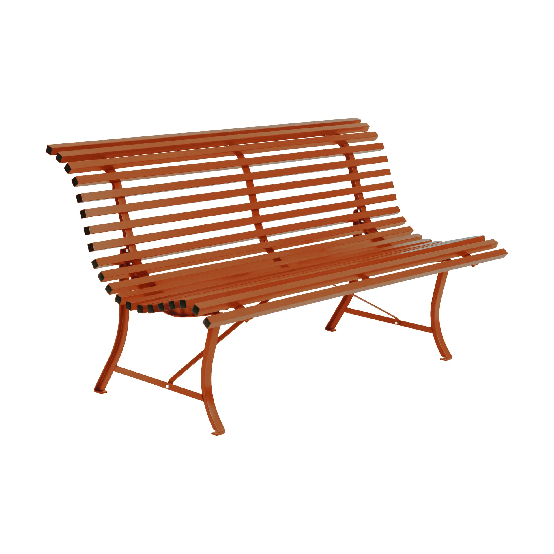Louisiane bänk 150 cm, Candied orange (orange) Fermob