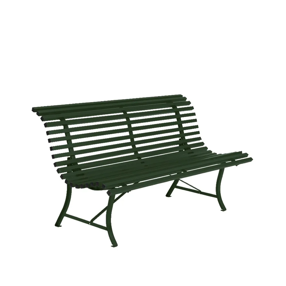 Louisiane bänk 150 cm, Cedar green (grön) Fermob