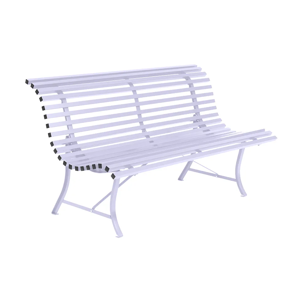 Louisiane bänk 150 cm, Marshmallow (lila) Fermob