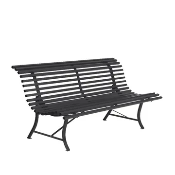Louisiane bänk 200 cm - anthracite - Fermob