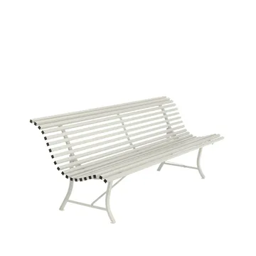 Louisiane bänk 200 cm - clay grey - Fermob