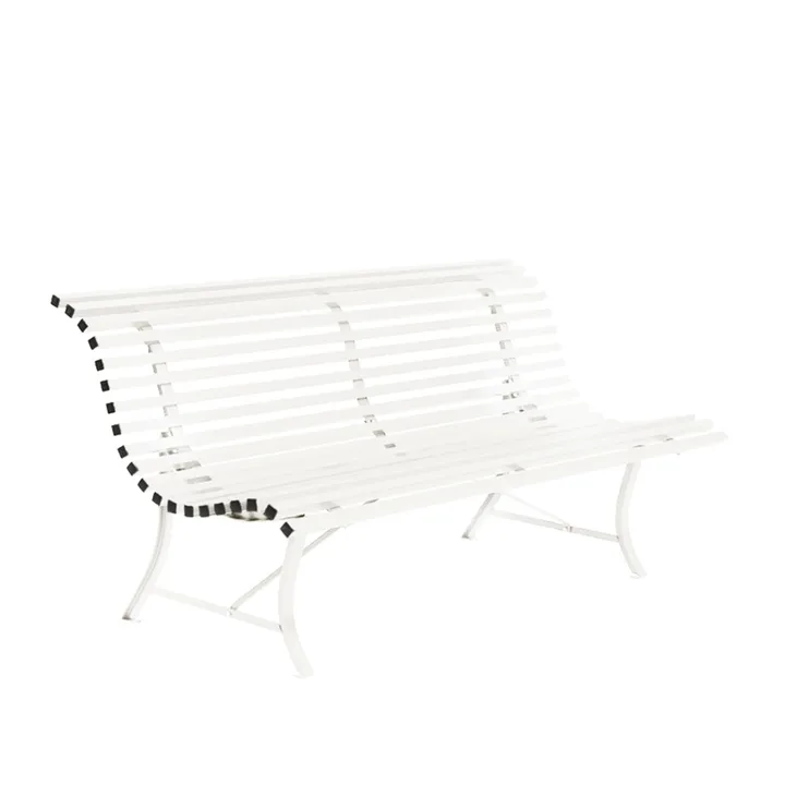 Louisiane bänk 200 cm - Cotton white (vit) - Fermob