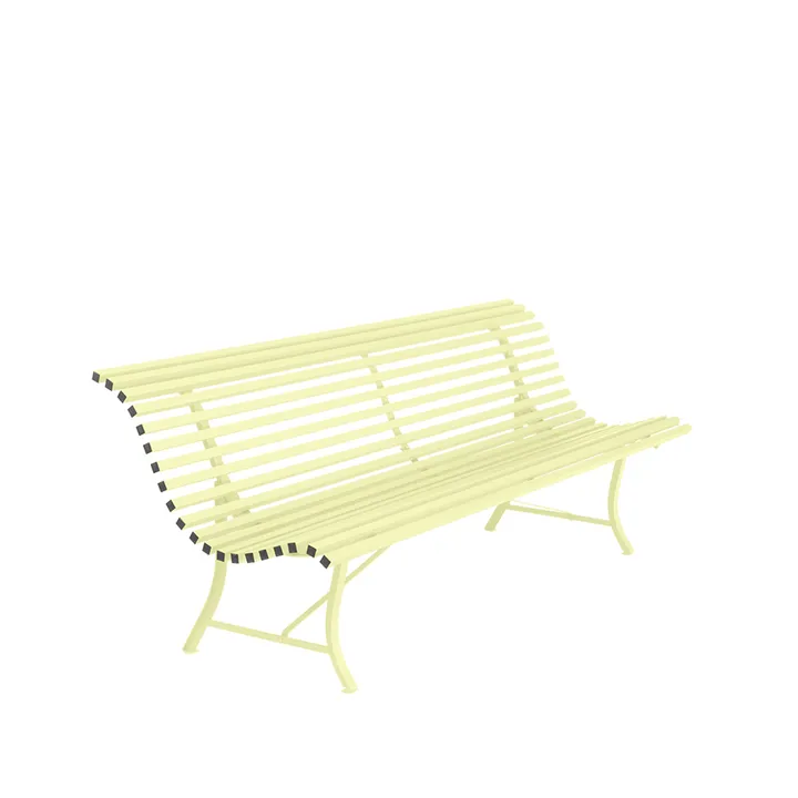 Louisiane bänk 200 cm - Frosted lemon (gul) - Fermob