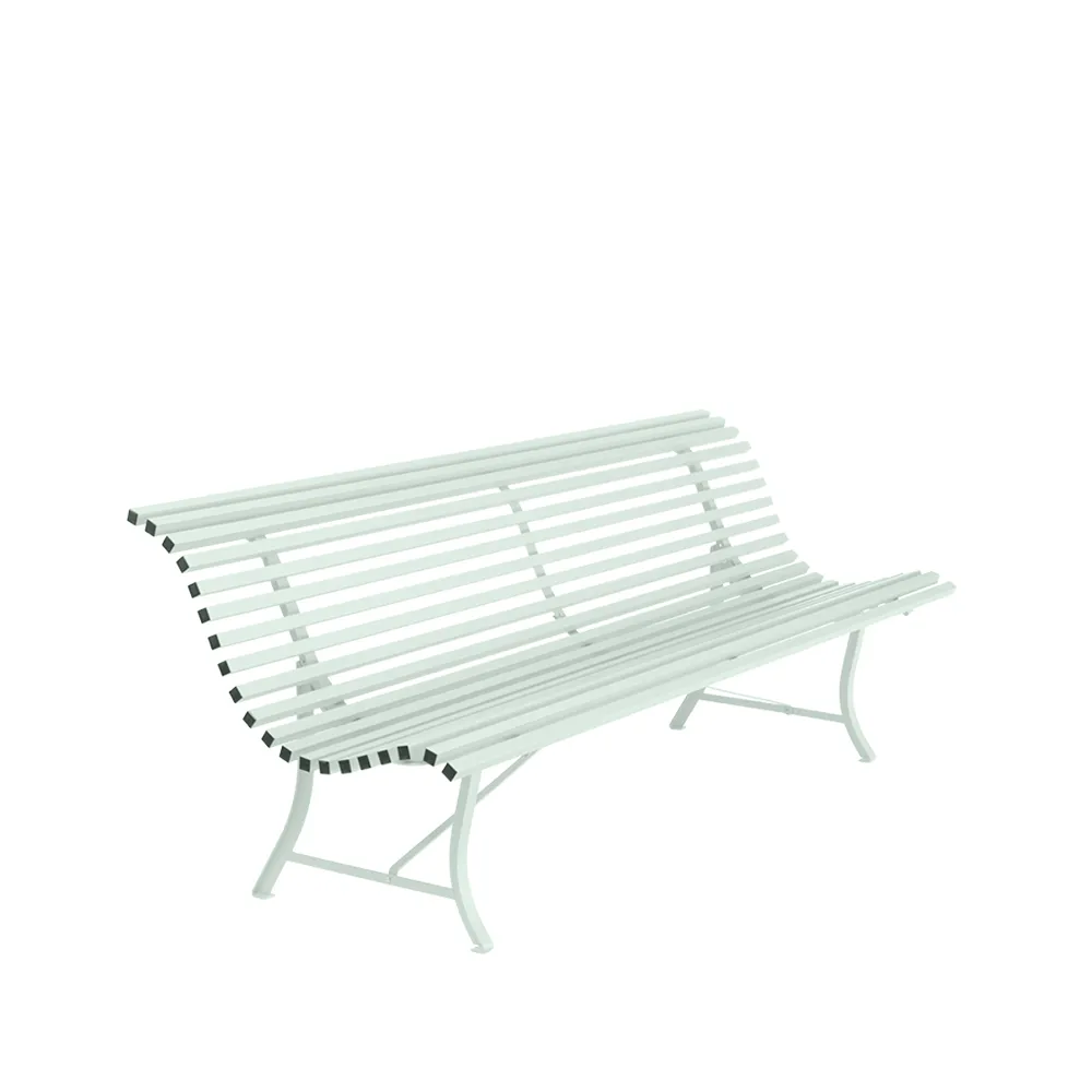 Louisiane bänk 200 cm, Ice mint (grön) Fermob