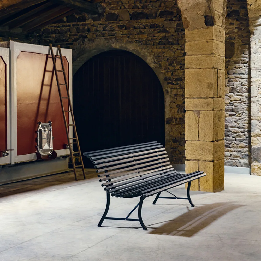 Louisiane bänk 200 cm, nutmeg Fermob