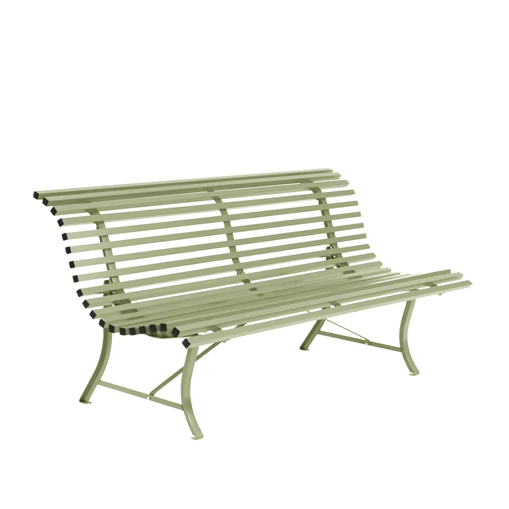Louisiane bänk 200 cm, willow green Fermob