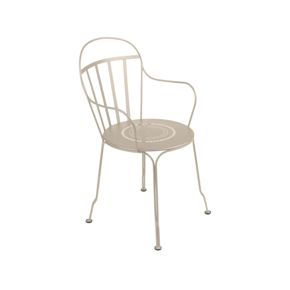 Louvre karmstol, Nutmeg (beige) Fermob