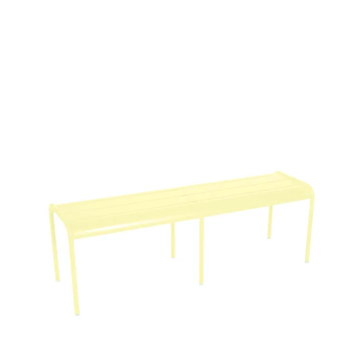 Luxembourg bänk - Frosted lemon (gul) - Fermob