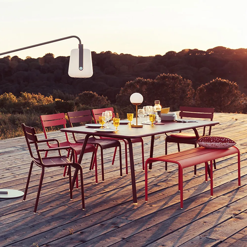 Luxembourg bänk, frosted lemon Fermob