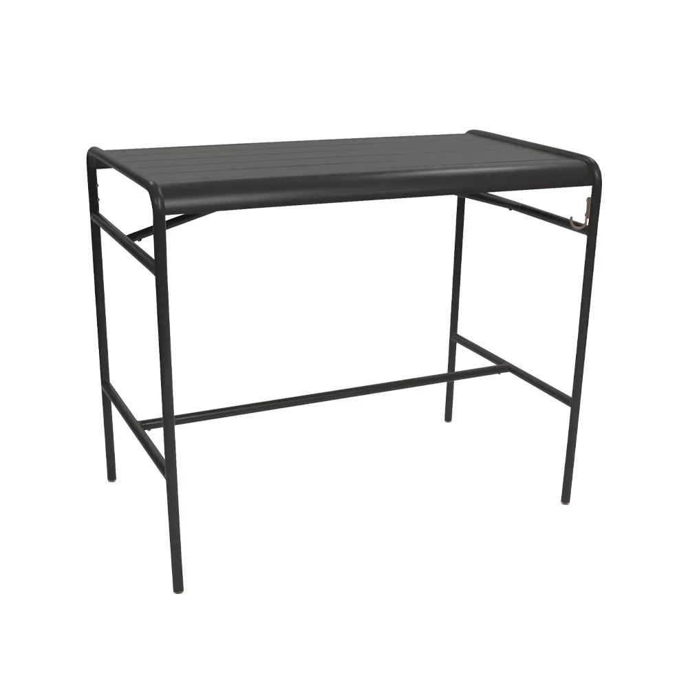 Luxembourg barbord, Liquorice (svart) Fermob