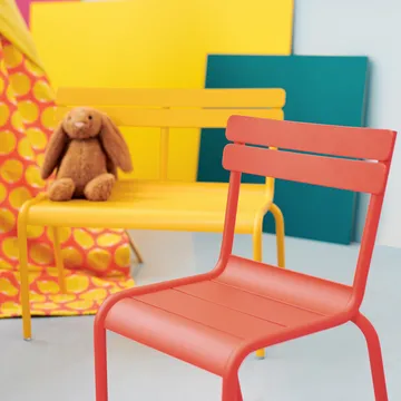 Luxembourg barnstol - Red ochre (röd) - Fermob
