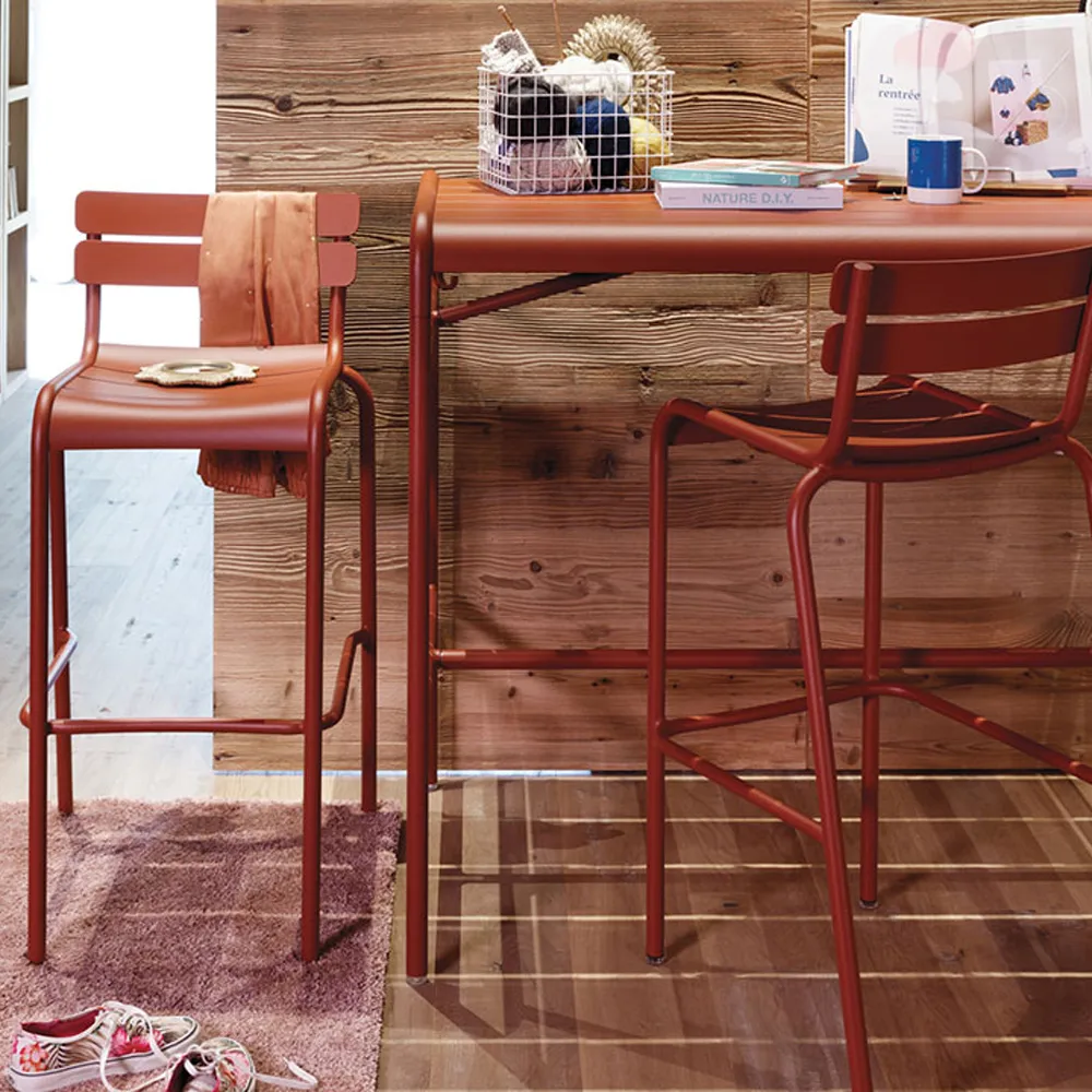 Luxembourg barstol, cedar green Fermob
