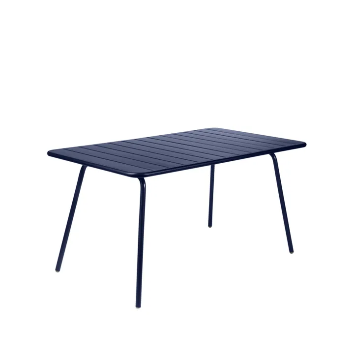 Luxembourg bord 143x80 cm - Deep blue (blå) - Fermob