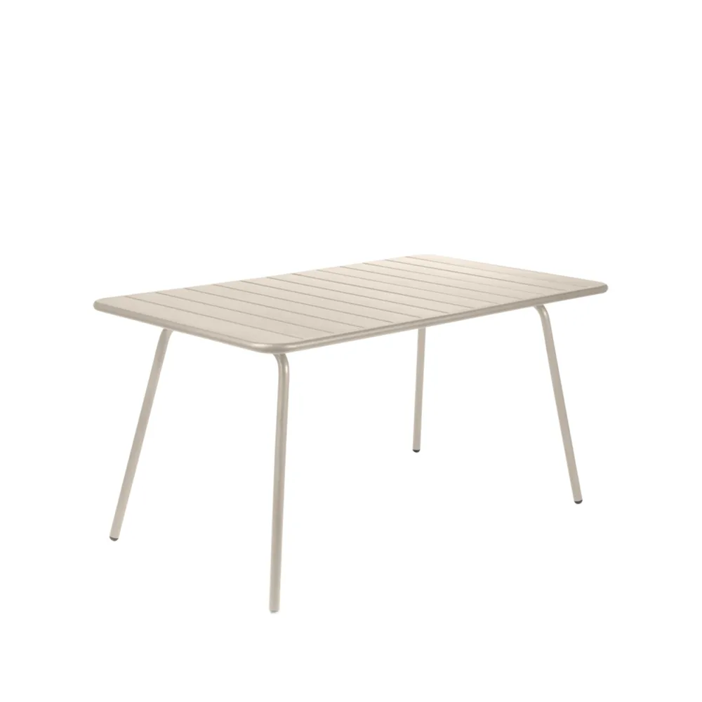 Luxembourg bord 143x80 cm, Nutmeg (beige) Fermob