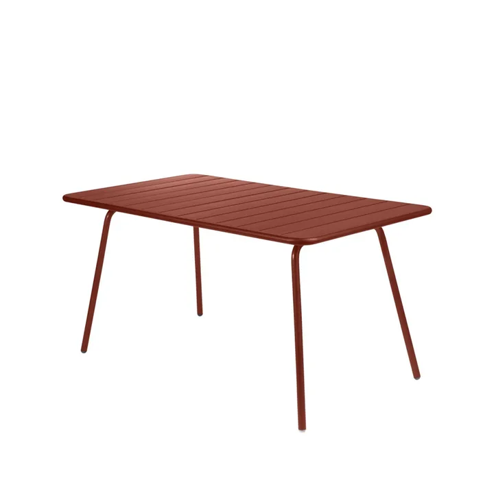 Luxembourg bord 143x80 cm - Red ochre (röd) - Fermob