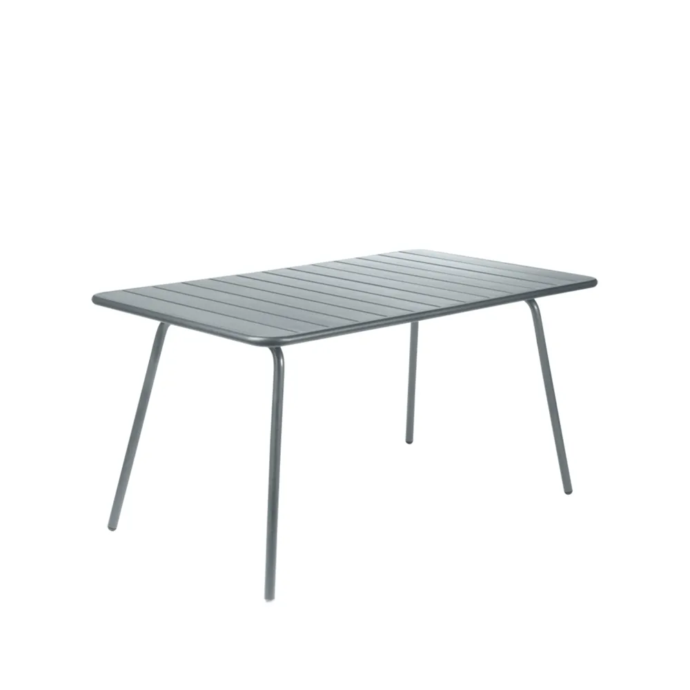 Luxembourg bord 143x80 cm, storm grey Fermob