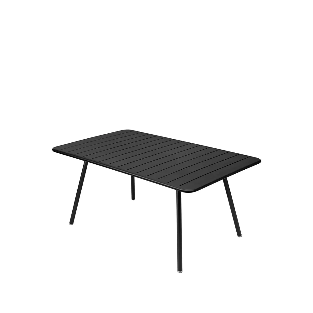 Luxembourg bord 165x100 cm, Liquorice (svart) Fermob