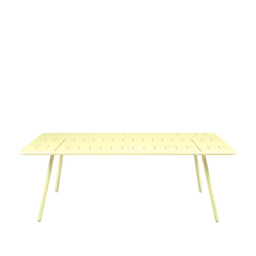 Luxembourg bord 207x100 cm - Frosted lemon (gul) - Fermob