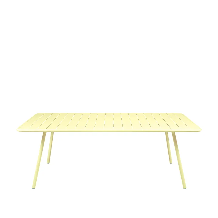 Luxembourg bord 207x100 cm - frosted lemon - Fermob
