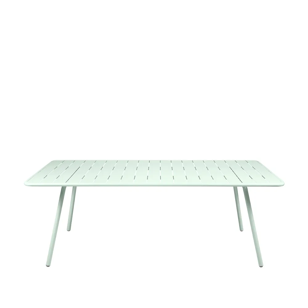 Luxembourg bord 207x100 cm, Ice mint (grön) Fermob