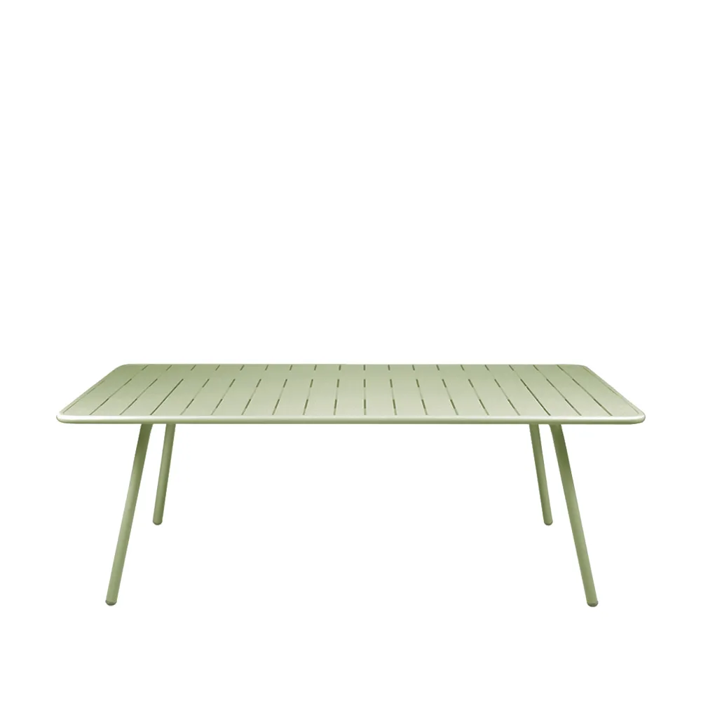 Luxembourg bord 207x100 cm, willow green Fermob
