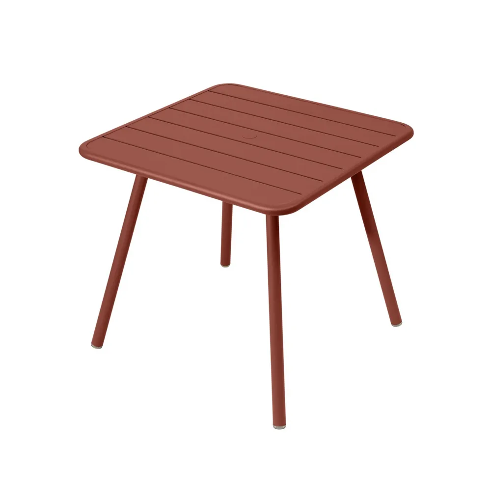 Luxembourg bord 80x80 cm, red ochre Fermob