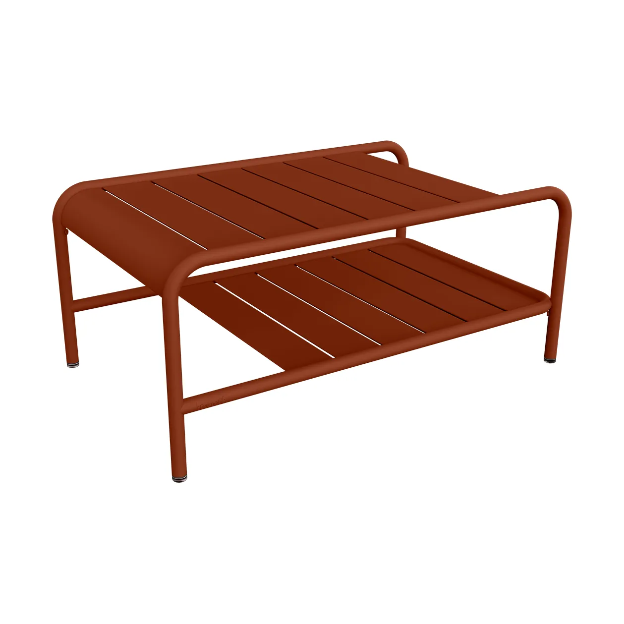 Luxembourg bord lågt 90x55 cm, Red ochre (röd) Fermob