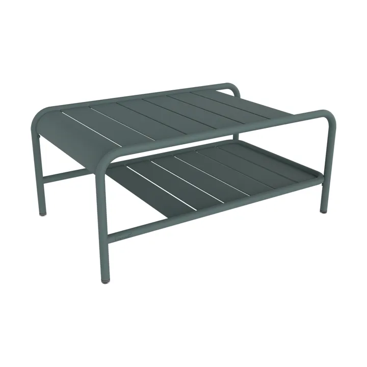 Luxembourg bord lågt 90x55 cm - Storm Grey - Fermob