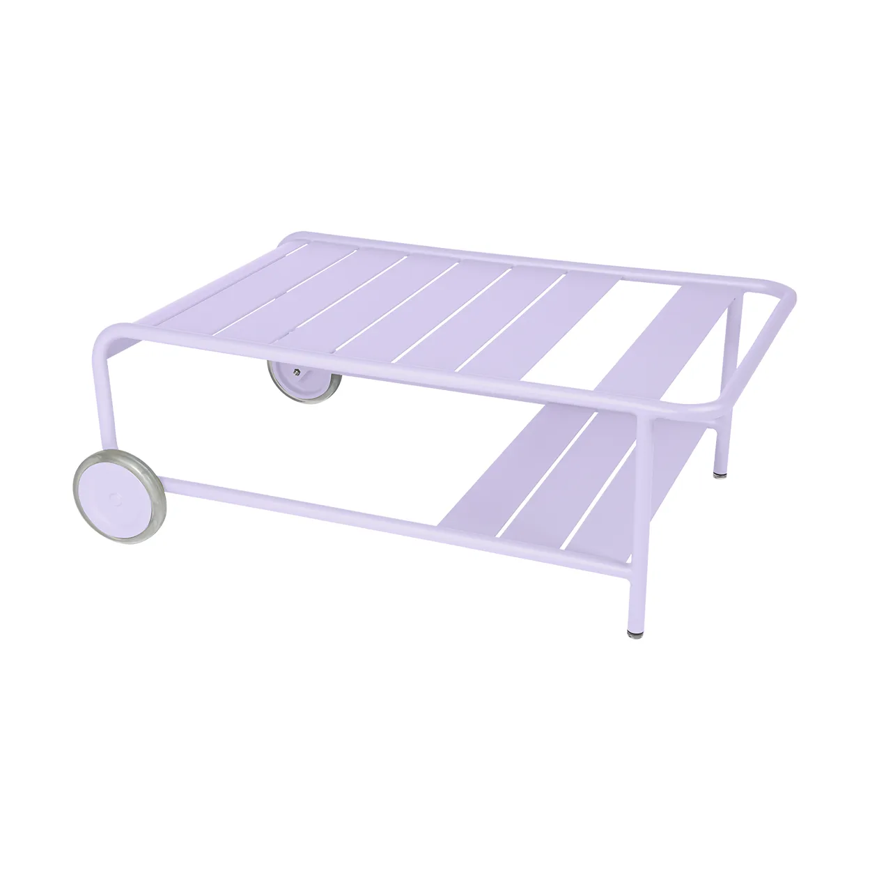 Luxembourg bord lågt, Marshmallow-med hjul Fermob