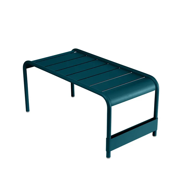 Luxembourg bord/fotpall - Acapulco blue (blå), large - Fermob