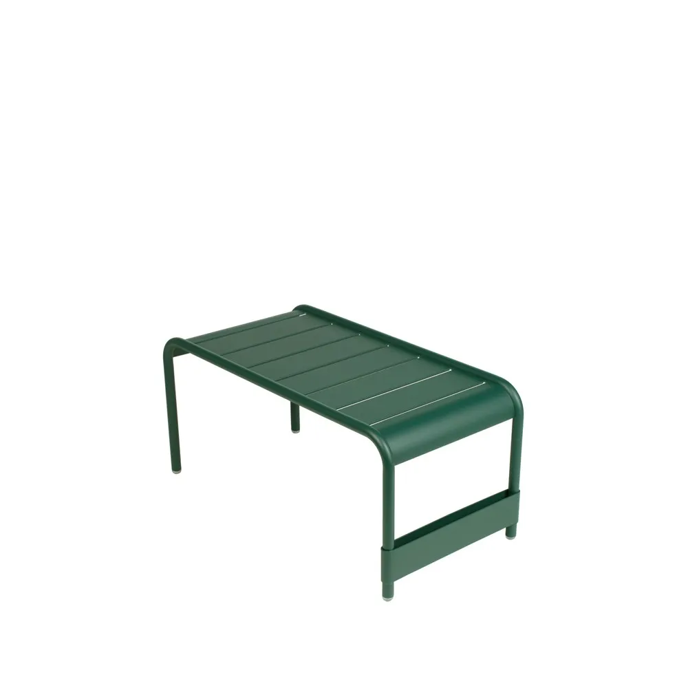 Luxembourg bord/fotpall, cedar green, large Fermob