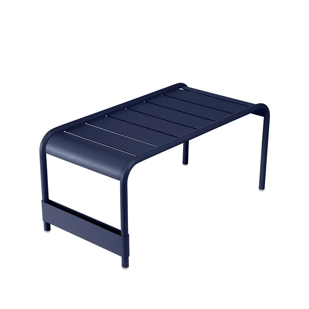 Luxembourg bord/fotpall, deep blue, large Fermob