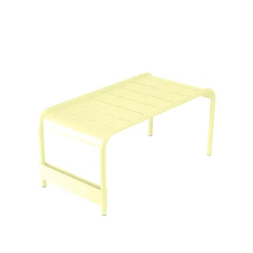 Luxembourg bord/fotpall - Frosted lemon (gul), large - Fermob