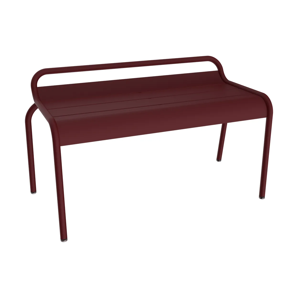 Luxembourg compact bänk, Black Cherry Fermob