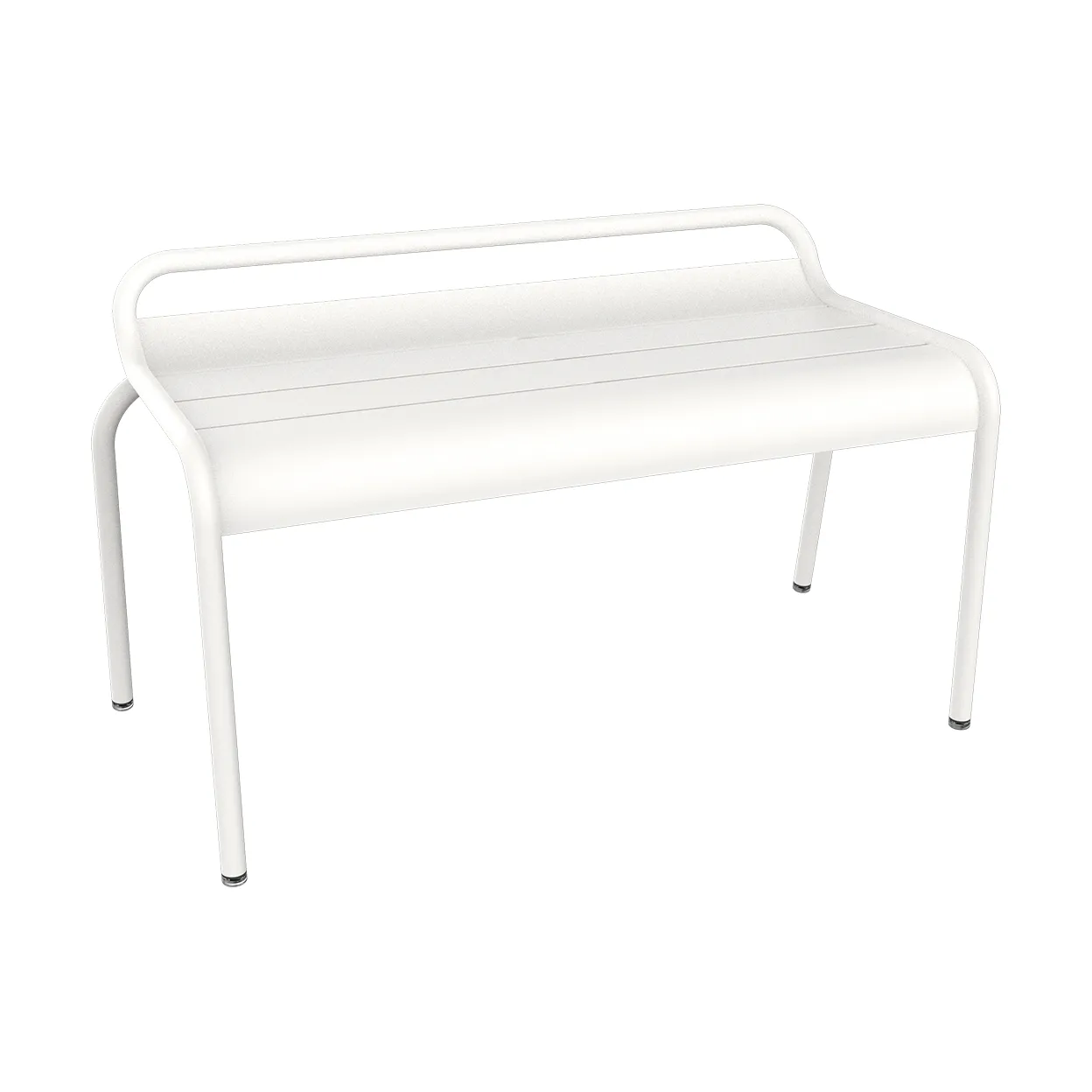 Luxembourg compact bänk, Cotton white Fermob