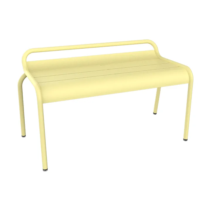 Luxembourg compact bänk - Frosted lemon (gul) - Fermob