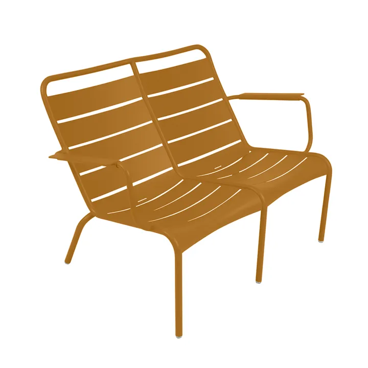 Luxembourg Duo karmstol låg - Gingerbread - Fermob