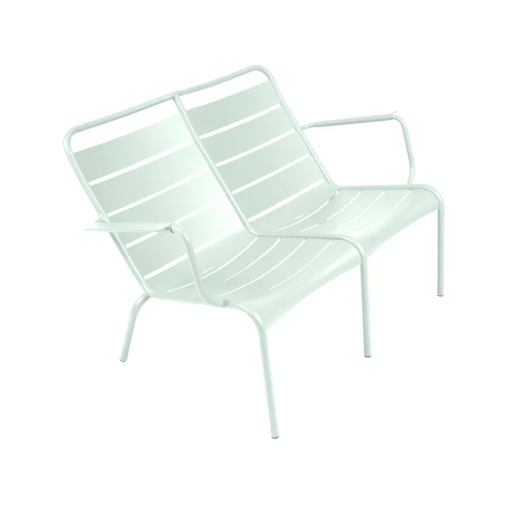 Luxembourg Duo karmstol låg - ice mint - Fermob