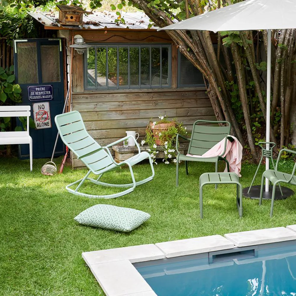 Luxembourg gungstol, anthracite Fermob