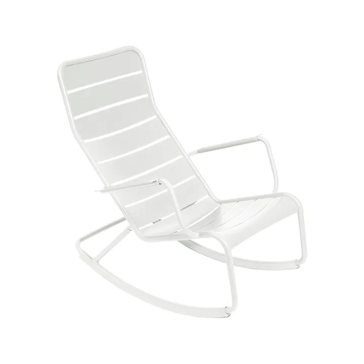 Luxembourg gungstol - Cotton white (vit) - Fermob