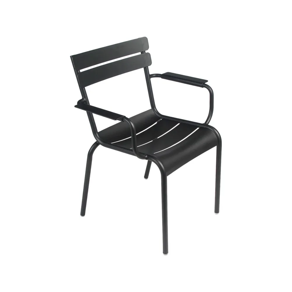 Luxembourg karmstol, Anthracite (grå) Fermob