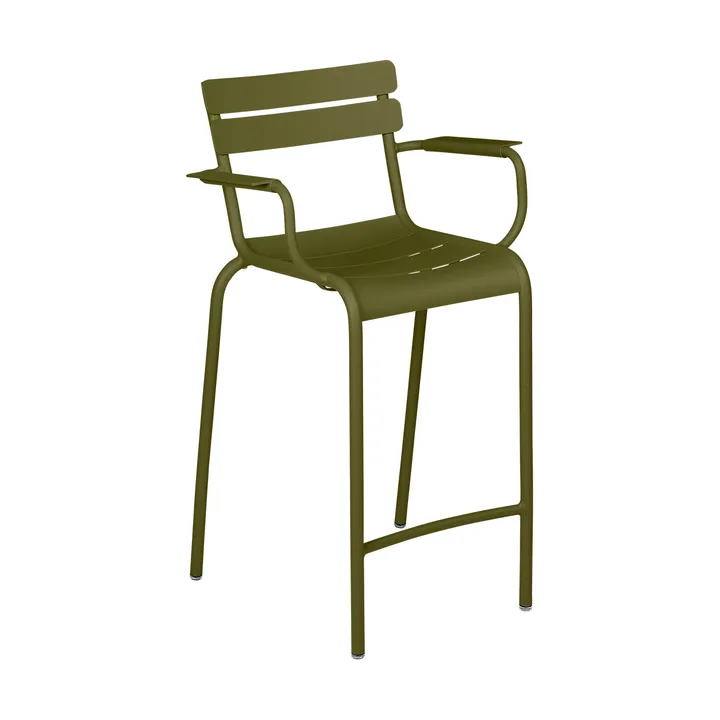 Luxembourg karmstol hög - Pesto - Fermob