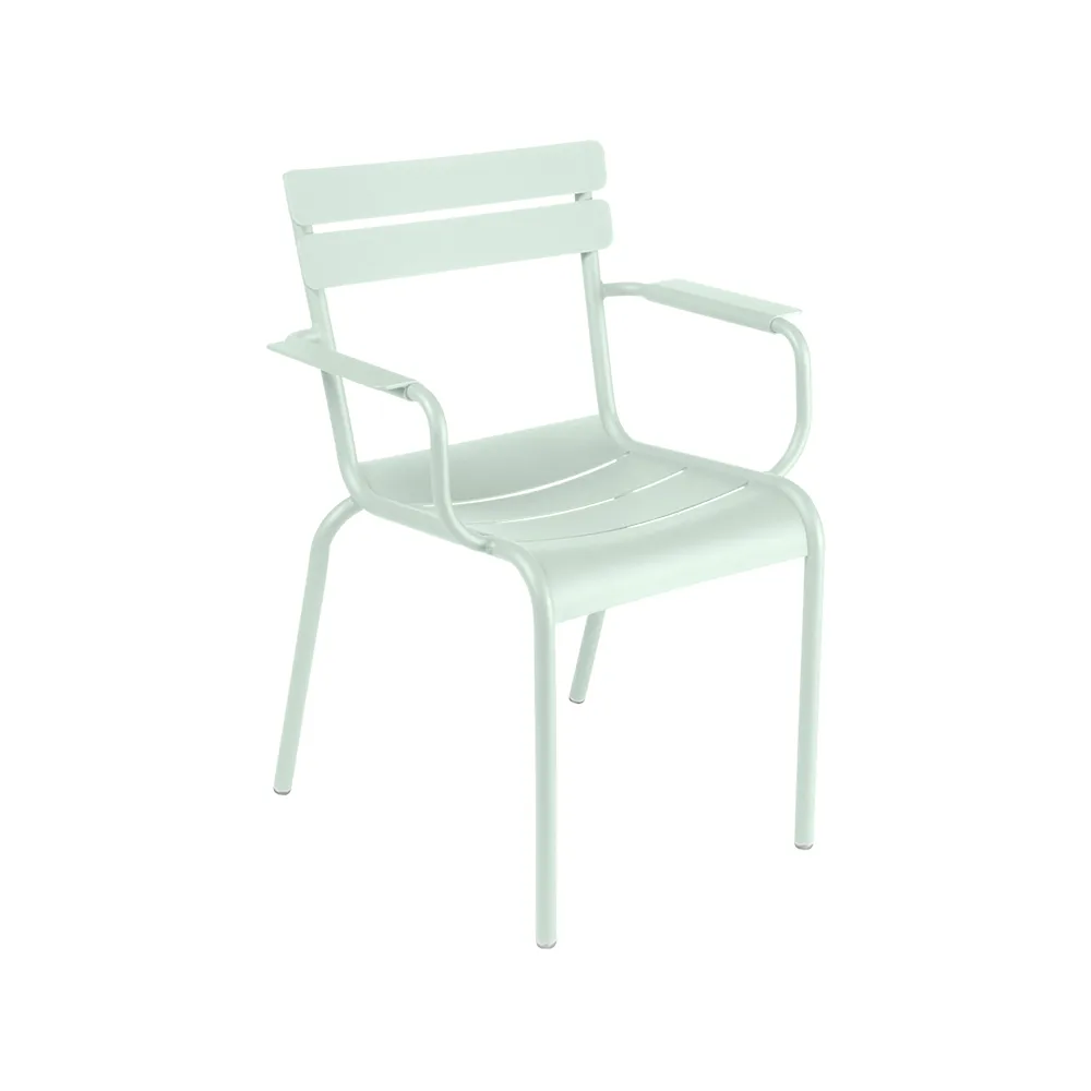 Luxembourg karmstol, ice mint Fermob