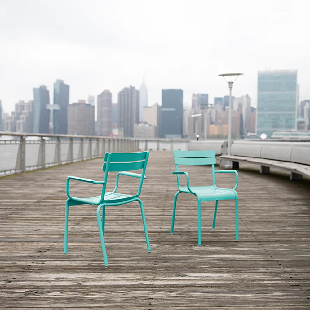 Luxembourg karmstol, ice mint Fermob