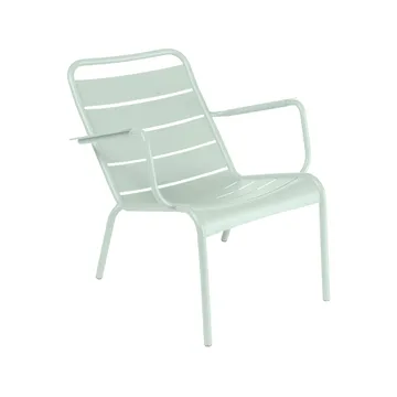 Luxembourg karmstol låg - Ice mint (grön) - Fermob