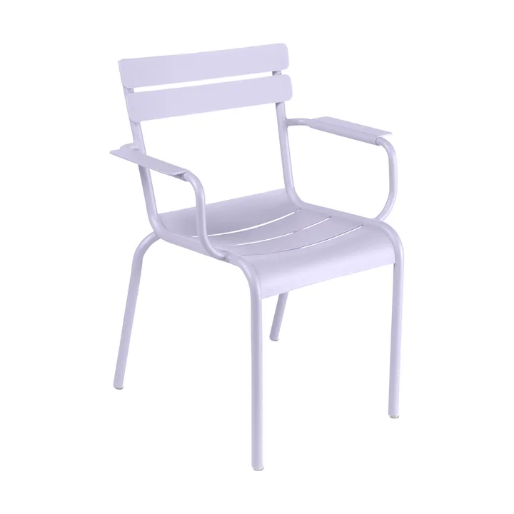 Luxembourg karmstol metall - Marshmallow - Fermob