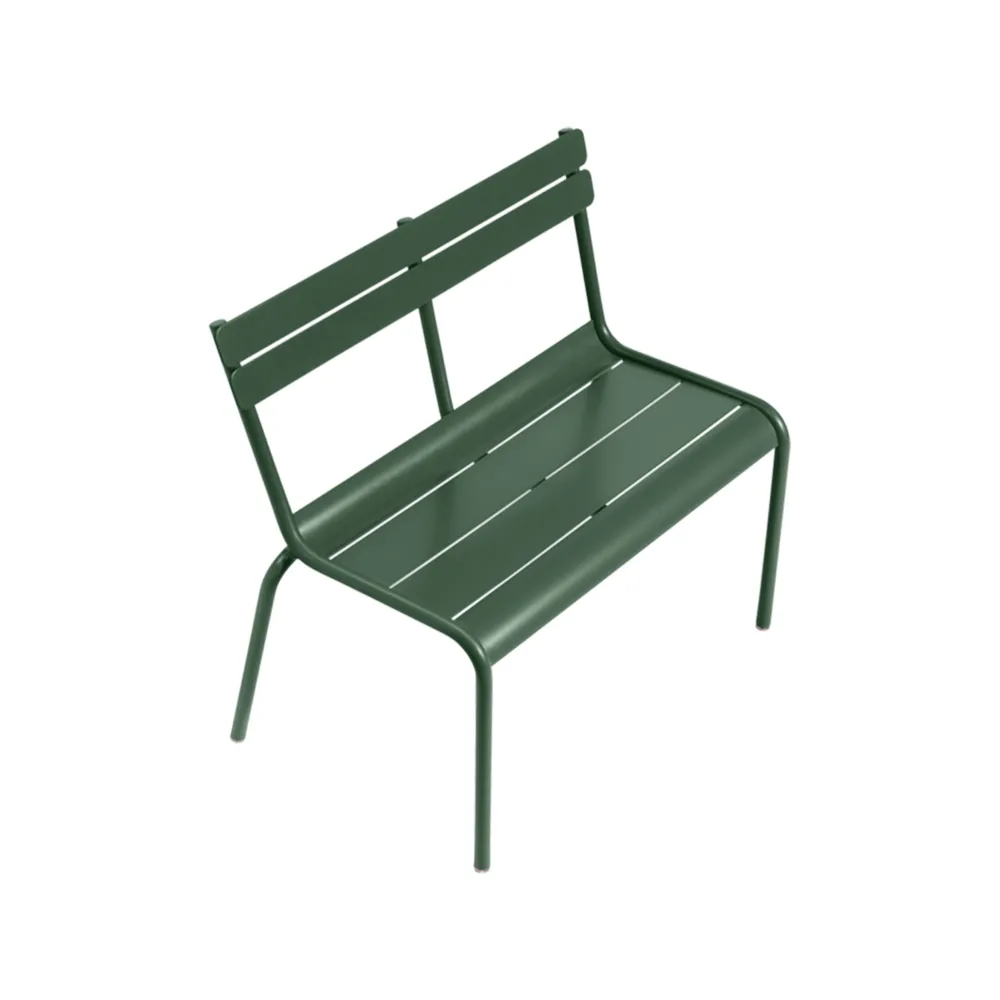 Luxembourg Kid Bench, cedar green Fermob